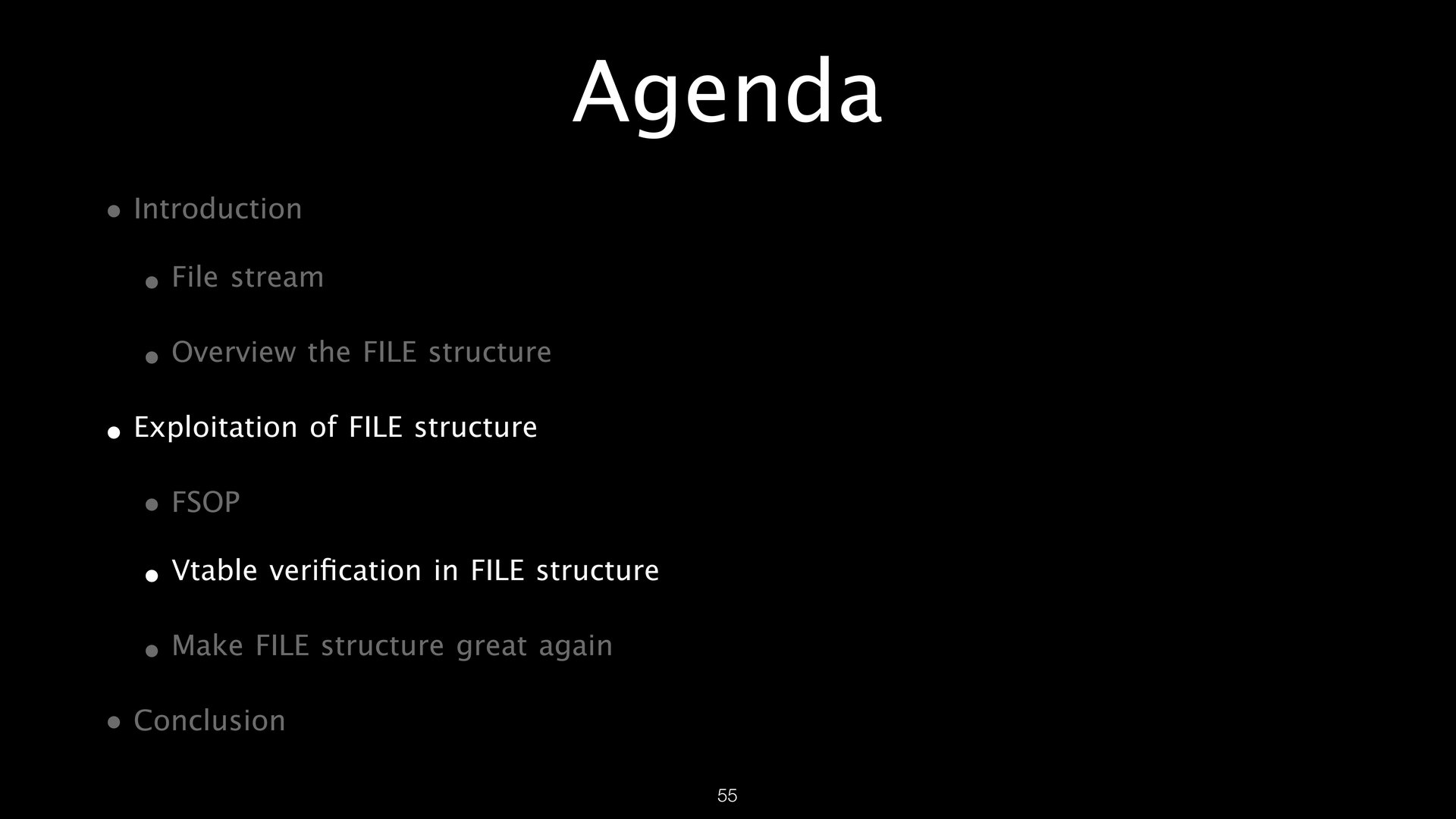 FILE Structures page 55